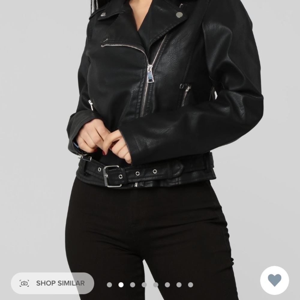 VEGAN LEATHER JACKET